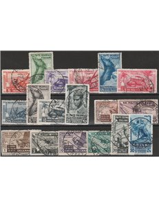 Colonie Italiane 1933 - Emissioni Generali Decennale della marcia su Roma, la serie. Cat. € 1300 (U)
