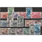 Colonie Italiane 1933 - Emissioni Generali Decennale della marcia su Roma, la serie. Cat. € 1300 (U)