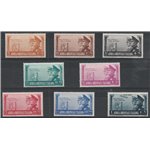 1941 - Colonie Italiane A.O.I. Fratellanza d'Armi, la serie. Cat. € 200 (**)