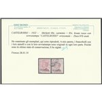 1922 - Colonie Italiane Castelrosso Francobolli d'Italia del 1916-1920 con sovr. " CASTELROSSO " Cat. € 550 (U)