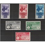 1930 - Colonie Italiane Cirenaica Soggetti africani, la serie. Cat. € 300  (**)