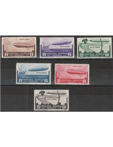 1933 - Colonie Italiane Cirenaica Crociera Zeppelin Cat. € 325 (**)