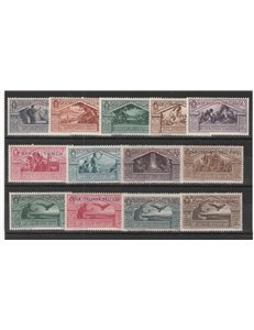 1930 - Colonie Italiane Egeo Virgilio, la serie. Cat. € 145 (**)