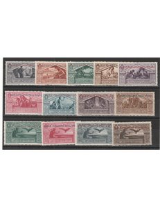 1930 - Colonie Italiane Egeo Virgilio, la serie. Cat. € 145 (**)