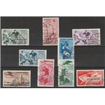 1934 - Colonie Italiane Egeo Calcio, la serie Catalogo € 2000 (U)