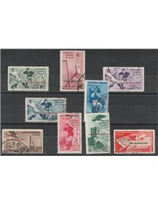 1934 - Colonie Italiane Egeo Calcio, la serie. Cat. € 2000 (U)