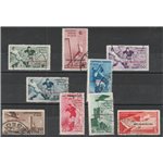 1934 - Colonie Italiane Egeo Calcio, la serie. Cat. € 2000 (U)