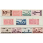 1940 - Colonie Italiane Egeo Triennale d'Oltremare, la serie. Cat. € 70 (**)