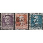 1927 - Colonie Italiane Eritrea Volta, la serie. Cat. €180 (U)