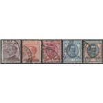 1928-1929 - Colonie Italiane Eritrea Francobolli d'Italia del 1926 con sovr. "Colonia Eritrea" Cat. € 650 (U)