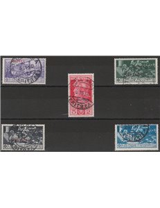 1930 - Colonie Italiane Eritrea Ferrucci, la serie. Cat. € 175 (U)