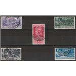 1930 - Colonie Italiane Eritrea Ferrucci, la serie. Cat. € 175 (U)
