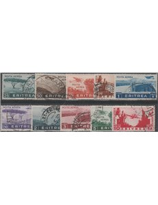 1936 - Colonie Italiane Eritrea Soggetti Africani, la serie. Cat. €120 (U)