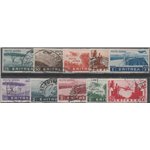 1936 - Colonie Italiane Eritrea Soggetti Africani, la serie. Cat. €120 (U)