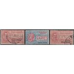 1907-1921 - Colonie Italiane Eritrea Ex d'Italia del 1903-1920 con sovr. "Colonia Eritrea" Cat. € 450 (U)