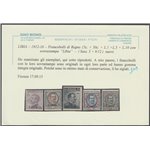 1912-1916 - Colonie Italiane Libia Francobolli del Regno con sovr. "Libia" Cat. € 4000 (**)