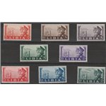 1941 - Colonie Italiane Libia Fratellanza Italo - Tedesca, la serie. Cat. € 167,5 (**)