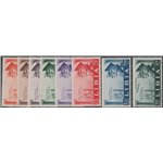 1941 - Colonie Italiane Libia Fratellanza d'Armi, la serie. Cat. € 167,50 (**)