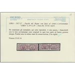 1927-1937 - Colonie Italiane Libia Pacchi del Regno con sovr. "LIBIA" Cat. € 3000 (**)