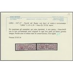 1927-1937 - Colonie Italiane Libia Pacchi del Regno con sovrast."LIBIA" Cat. € 3000 (**)