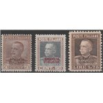 1928 - Colonie Italiane Somalia Francobolli d'Italia del 1927-1928 con sovr. "SOMALIA ITALIANA"  Cat. € 800 (**)