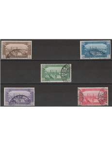 1930 - Colonie Italiane Somalia Istituto Coloniale, la serie. Cat. € 300 (U)