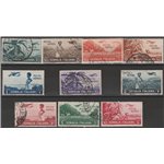 1936 - Colonie Italiane Somalia Soggetti Vari, la serie. Cat. €120 (U)