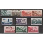 1936 - Colonie Italiane Somalia Soggetti Vari, la serie Catalogo €120 (U)
