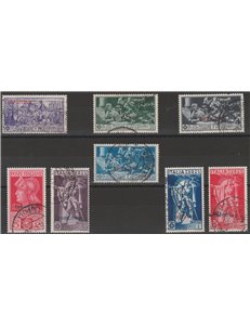 1930 - Colonie Italiane Tripolitania Ferrucci, la serie. Cat. € 375 (U)