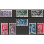 1930 - Colonie Italiane Tripolitania Ferrucci, la serie. Cat. € 375 (U)