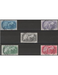1931 - Colonie Italiane Tripolitania Istituto Coloniale, la serie di Posta Aerea Cat. € 350 (U)