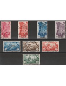 1931-1932 - Colonie Italiane Tripolitania Soggetti Africani, la serie. Cat. € 160 (U)