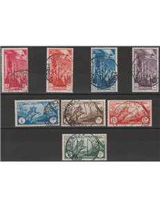 1931-1932 - Colonie Italiane Tripolitania Soggetti Africani, la serie Catal. € 160 (U)