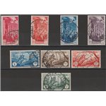 1931-1932 - Colonie Italiane Tripolitania Soggetti Africani, la serie Catal. € 160 (U)