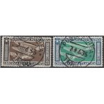 1933 - Colonie Italiane Tripolitania Crociera Balbo, la serie. Cat. € 1750 (U)