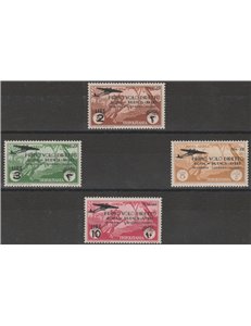 1934 - Colonie Italiane Tripolitania Primo Volo Roma - Buenos Aires, la serie Catalogo € 85 (**)