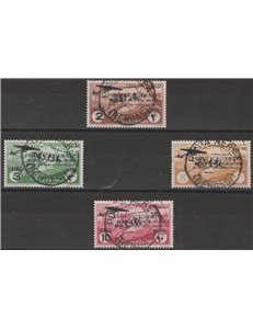 1934 - Colonie Italiane Tripolitania Primo Volo Roma - Buenos Aires, la serie. Cat. € 550 (U)
