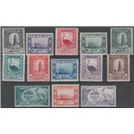 1950 - Somalia A.F.I.S. Soggetti Africani, la serie. Cat. € 215 (**)