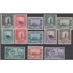 1950 - Somalia A.F.I.S. Soggetti Africani, la serie. Cat. € 107,50 (*)