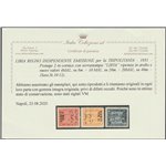 1951 - Libia per la Tripolitania la serie con sovrastampa in MAL Cat. € 300 (**)