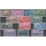 Italia 1948 - Risorgimento, la serie. Cert.: Italia Colleziona. Cat. € 700 (**)