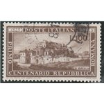 Italia 1949 - Repubblica Romana L. 100 Bruno Cat. € 160 (U)
