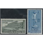 Italia 1950 - Unesco, la serie. Cat. €100 (**)