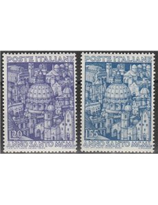 Italia 1950 - Anno Santo, la serie. Cat. € 120 (**)