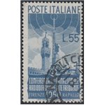 Italia 1950 - Radiodiffusione, L.55 Cat. € 120 (U)