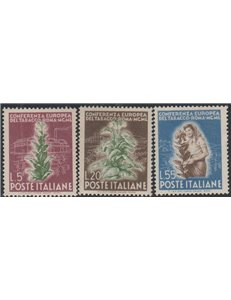 Italia 1950 - Tabacco, la serie. Cat. € 120 (**)