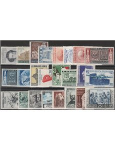 Italia 1952 - l'Annata Completa Cat. € 190 (**)