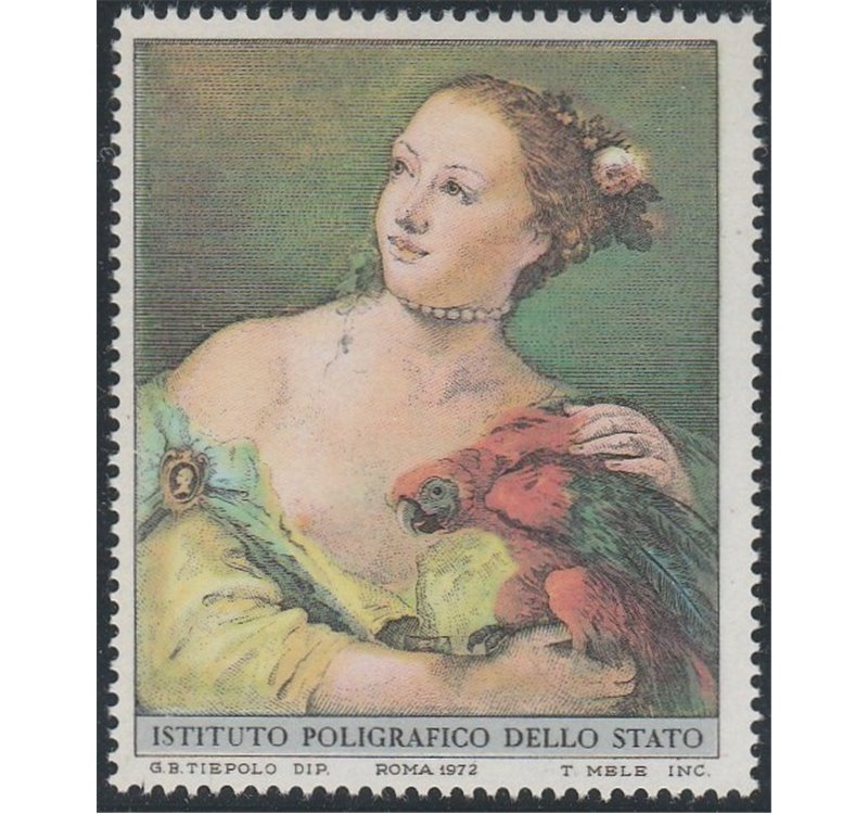 Italia 1972 - Tiepolo Saggio, Non Adottato Netto € 15