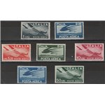 Italia Posta Aerea 1945-1946 - Democratica, la serie. Cat. € 50 (**)