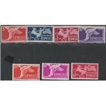 Italia Espressi 1945-1952 - Democratica, la serie. Cat. € 200 (**)
